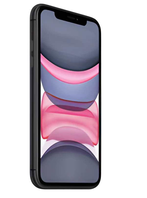 Iphone 11 negro side view